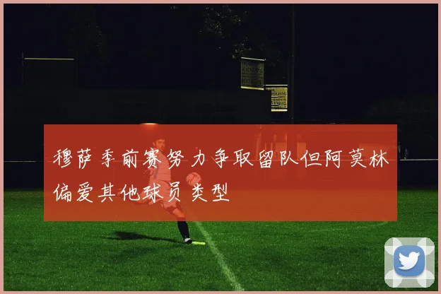 穆萨季前赛努力争取留队但阿莫林偏爱其他球员类型